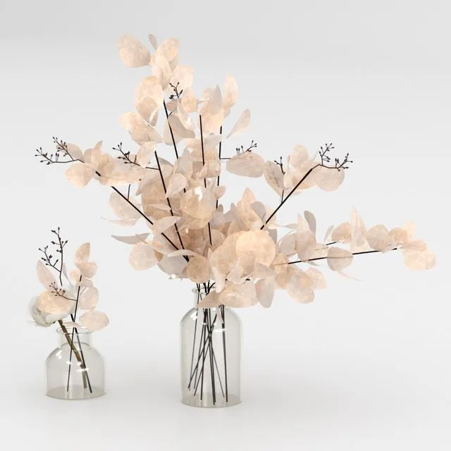 Bouquets of dead wood 3D Model