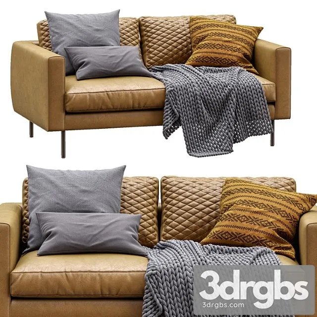 Boutique leather sofa by moooi