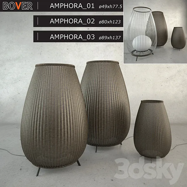 Bover Amphora Set 3DModel