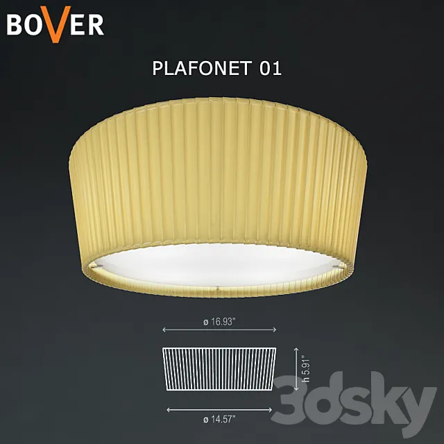 Bover Plafonet 01 3D Model
