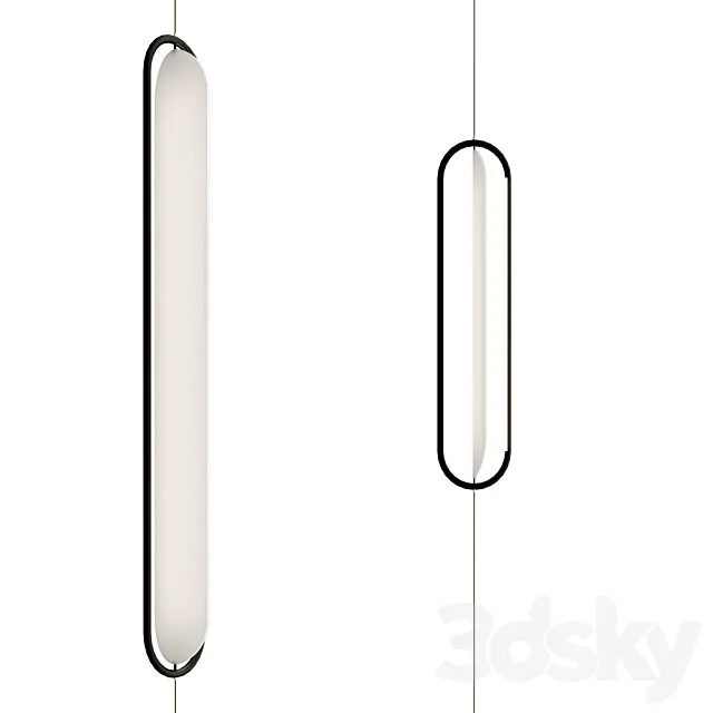 BOW Dimmable pendant lamp By Nexia 3D Model