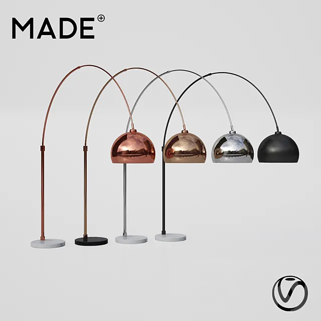 Bow Lamp by Made 3D Model