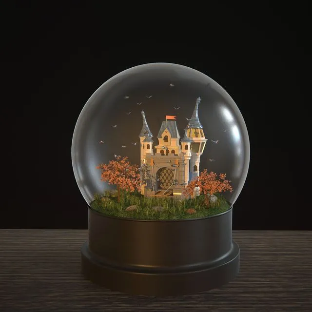 Bowl with lock 3D Model