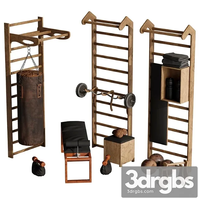 Boxing equipment 3D Model Free