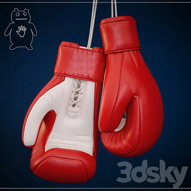 boxing gloves 3DModel