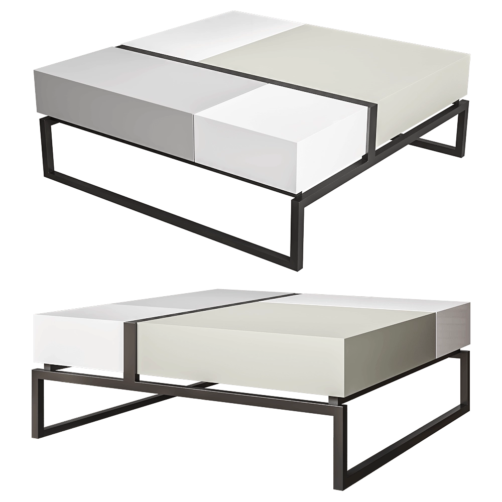 Bozzetti - Multifunctional table Blokk 3D Model