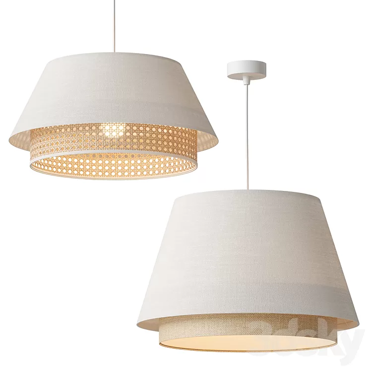 BPS CONCEPT Pendant lamp La Redoute 3D Model