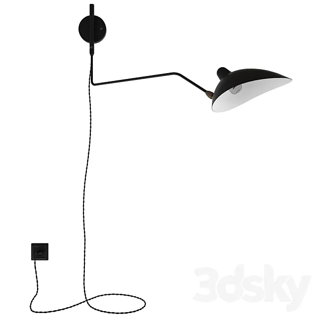 Bra Cosmo – Sconce Mouille 1 3D Model