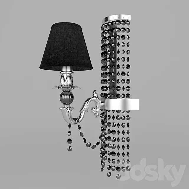 Bra Flamina NERO 7581-1 3D Model