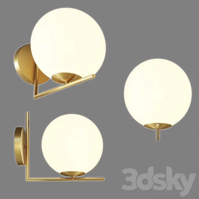 Bra flos ic lights family michael anastassiades designed by michael anastassiades 3D Model