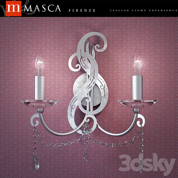Bra Masca Opera 1834 / A2 Argento 3D Model