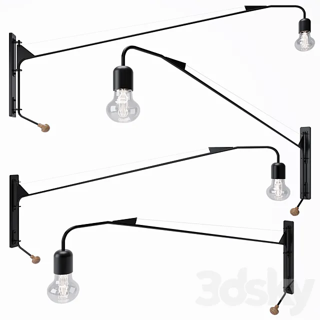 BRA POTENCE BLACK 3D Model