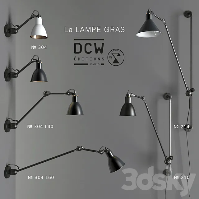Bra Set "La Lampe GRAS" 3DModel