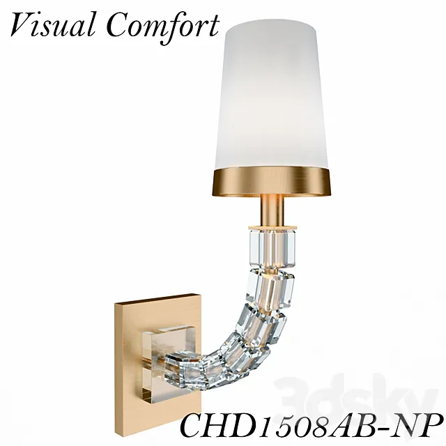 Bra Visual Comfort CHD1508AB-NP 3D Model