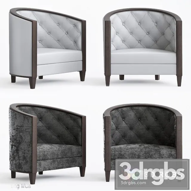 Brabbu Armchair 3D Model Free