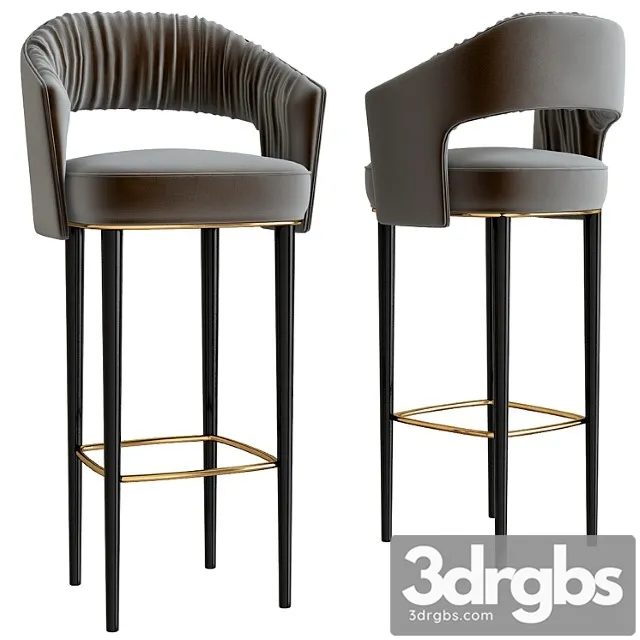 Brabbu Bar Chair 1 3D Model Free