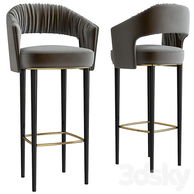 BRABBU Bar chair 3DModel