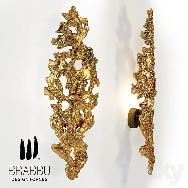 BRABBU CAY WALL LIGHT 3DModel