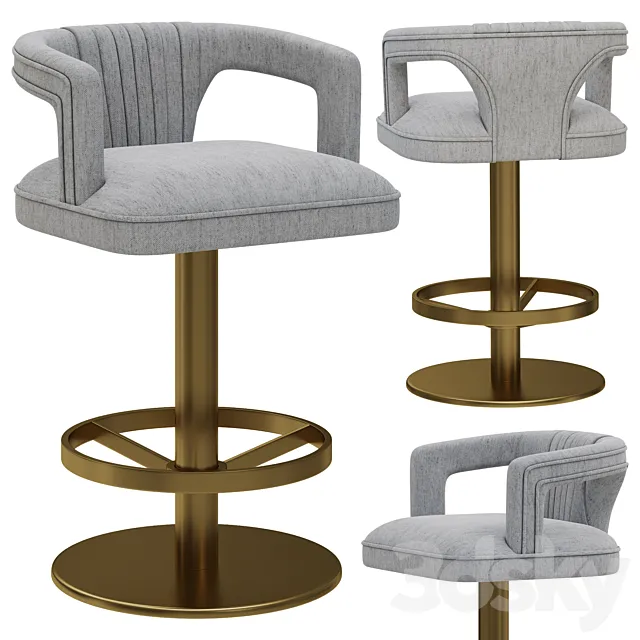 Brabbu KAROO II COUNTER STOOL 3DModel