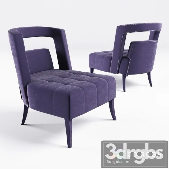 Brabbu Naj Armchair 3D Model Free