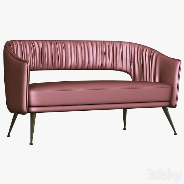 Brabbu STOLA 2 SEAT SOFA 3D Model