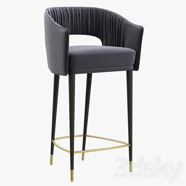 Brabbu STOLA Bar Chair 3DModel