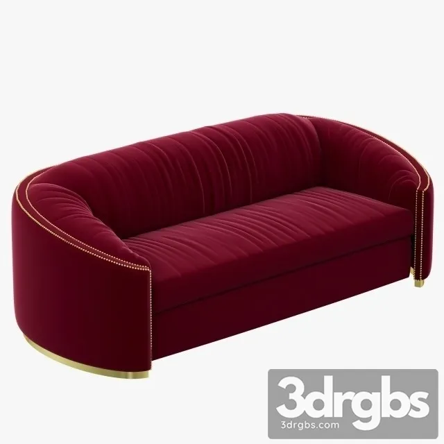 Brabbu Wales Sofa 3D Model Free