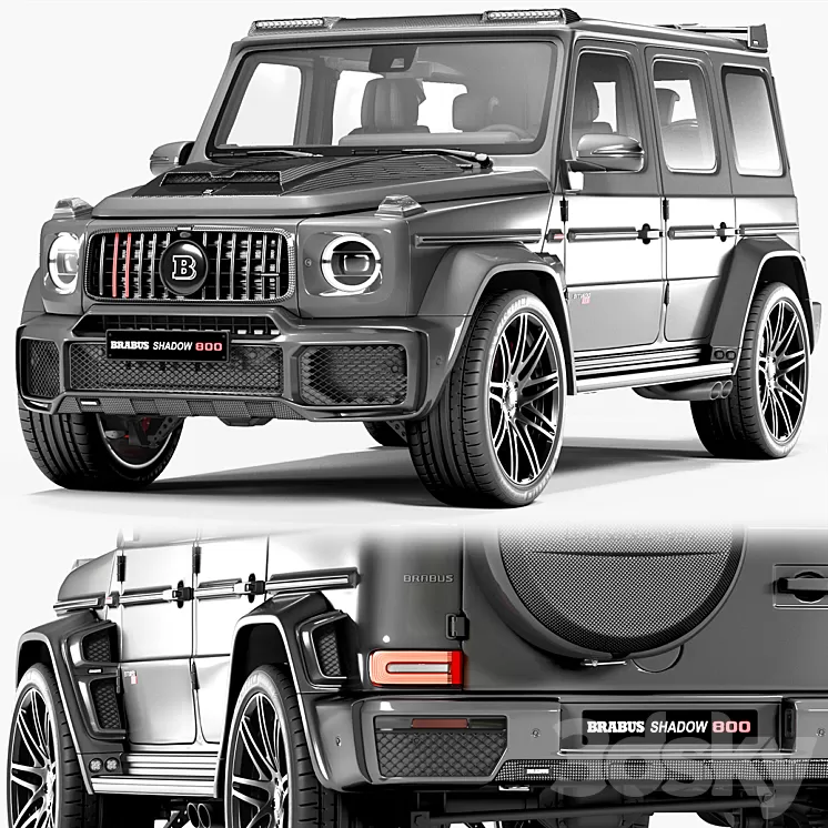 Brabus G 800 3D Model