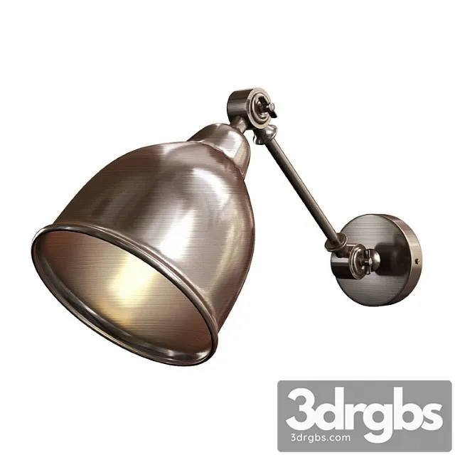 Braccio Arte Lamp Bronze 3D Model Free