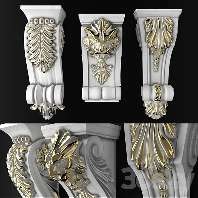 brackets 3D Model