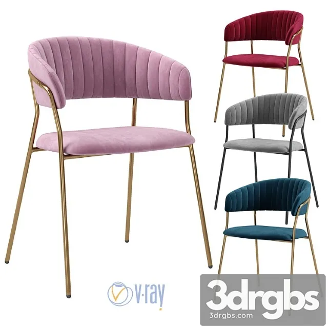 Bradex home. chair turin (rivera) portman 2 3D Model Free