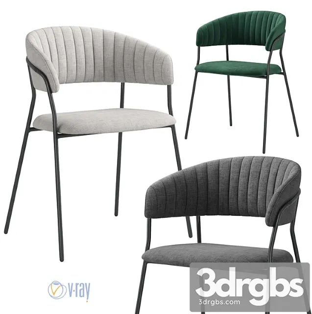 Bradex Home Stul Turin Rivera Portman Lira 3D Model Free