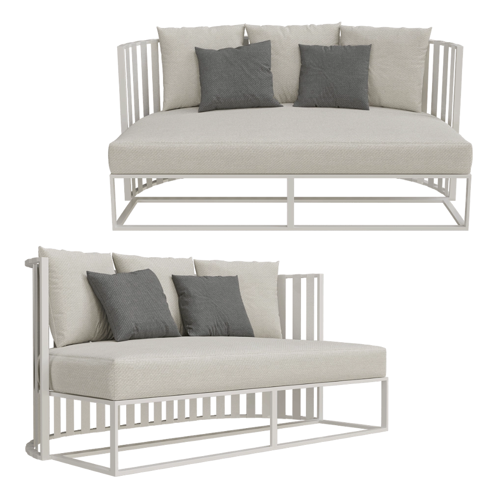 Braid Company Srl - Sofa Metropolitan 3D Model