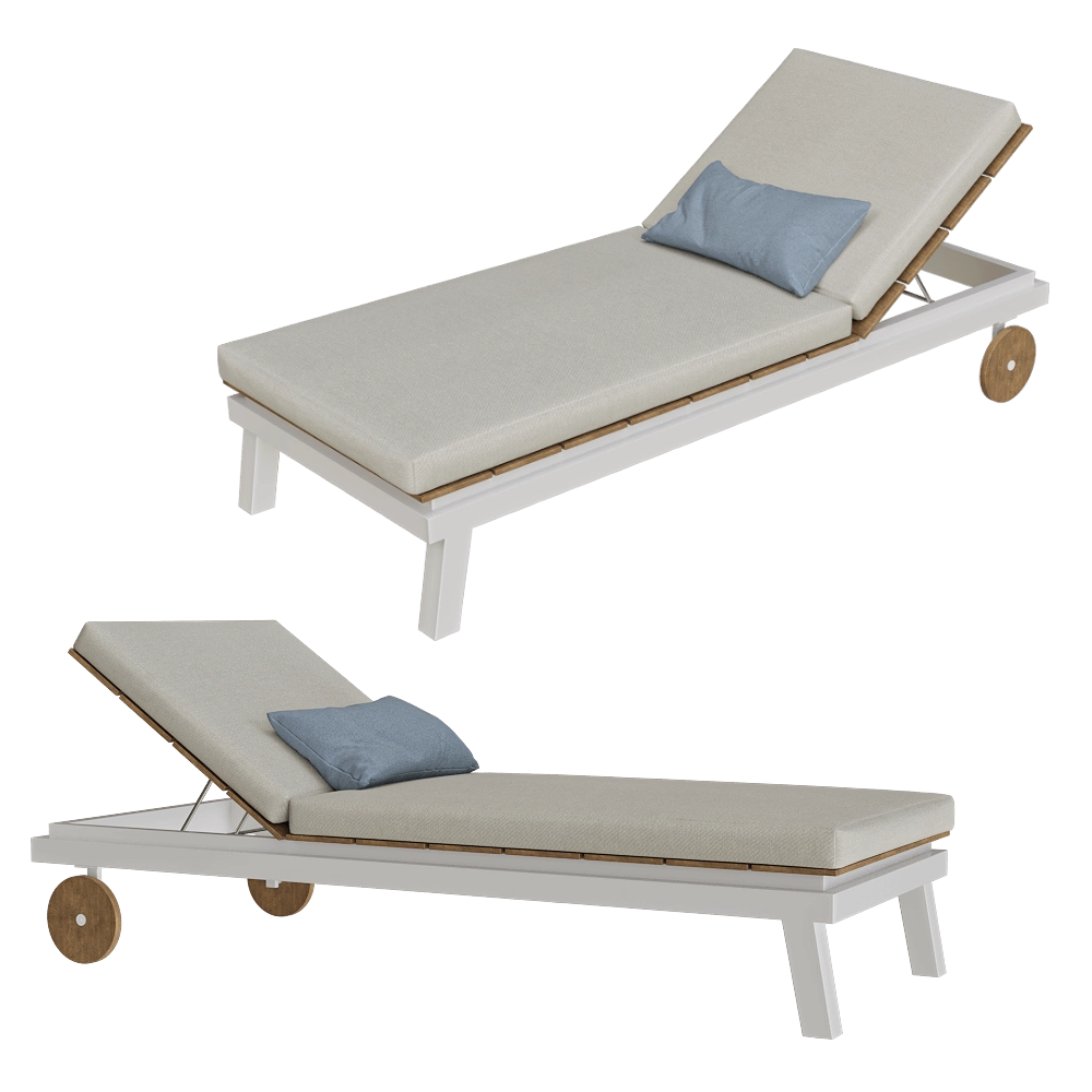 Braid Company Srl - Sunbed Tecla 1 3D Model