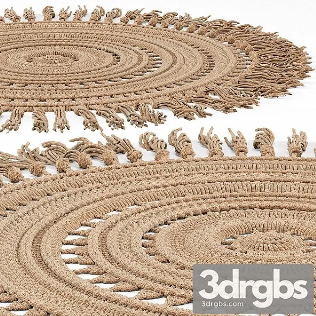 Braided Mat 3D Model Free