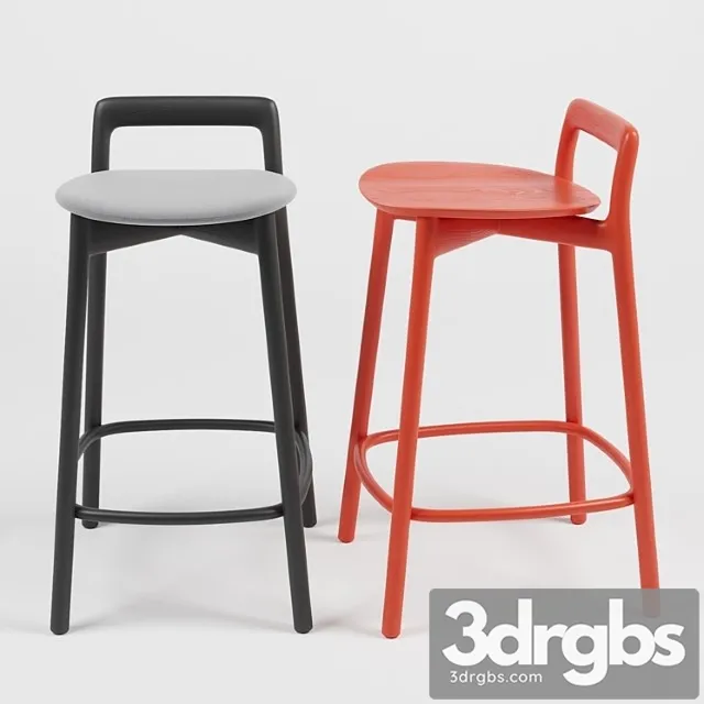 Branca stool 2 3D Model Free