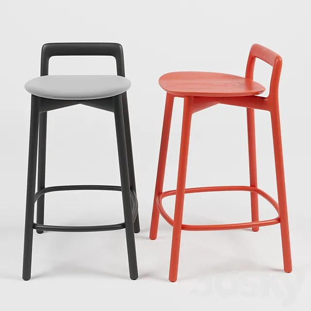 Branca stool 3D Model