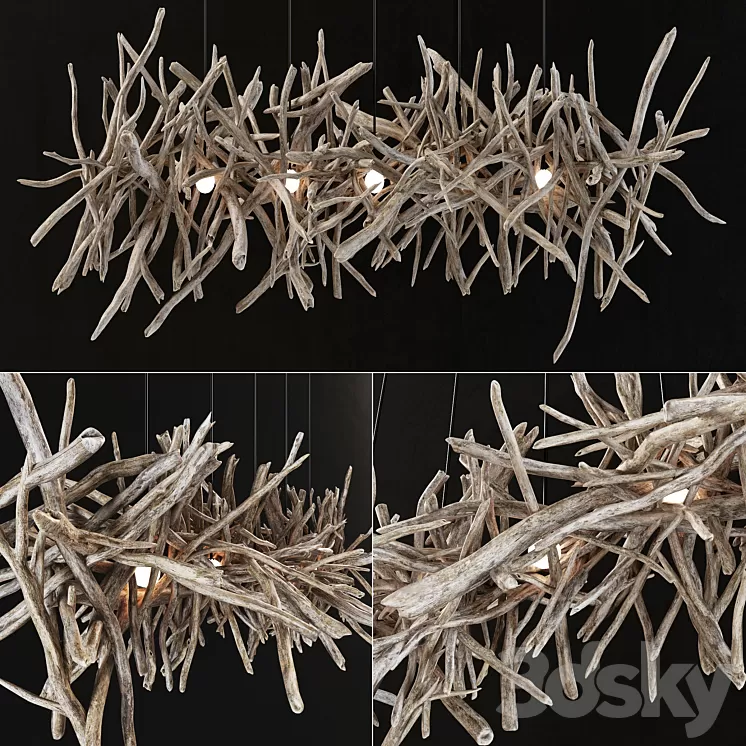 Branch decor lamp n2 / Branch lamp