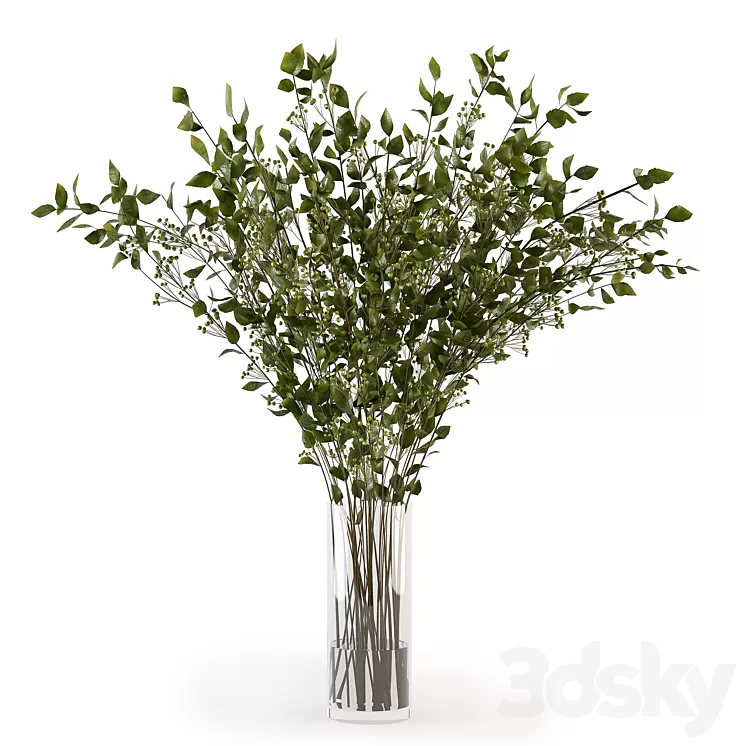 Branches in a vase 008 3D Model