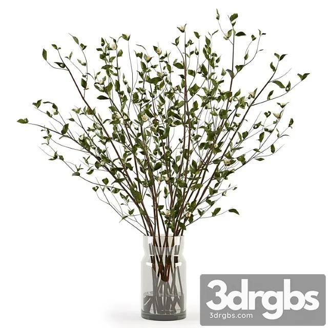 Branches in a Vase 009 3D Model Free
