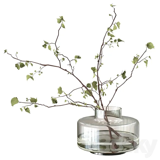 Branches in a vase 3DModel