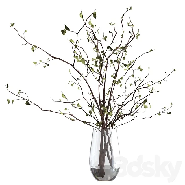 Branches in a vase 3DModel