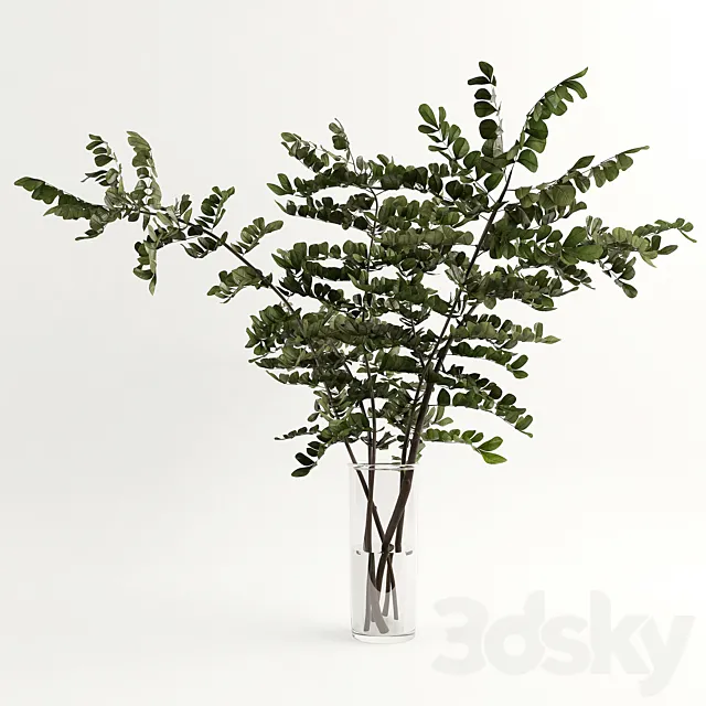Branches in the vase 003 3D Model