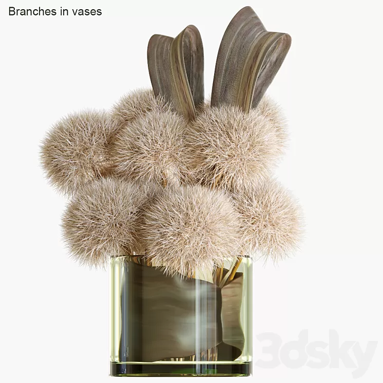 Branches in vases # 20 3D Model