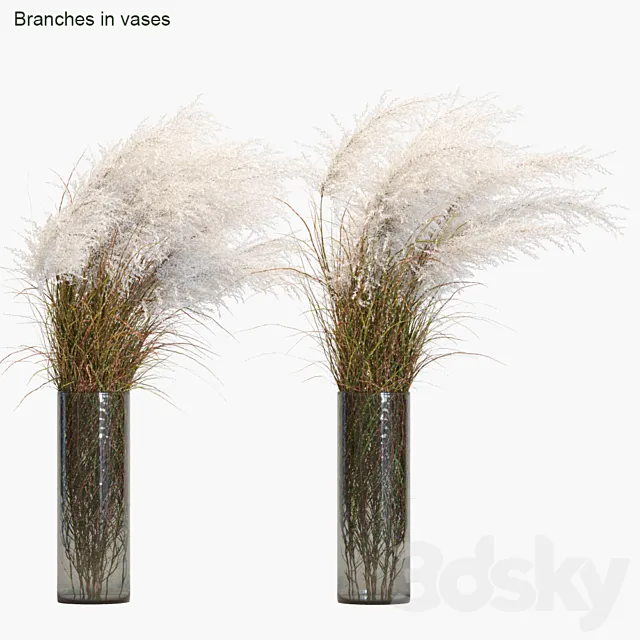 Branches in vases # 21 3D Model
