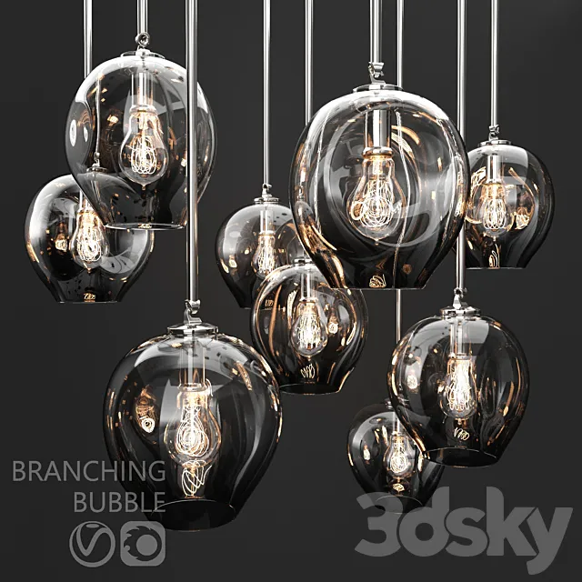 Branching bubble 1 lamp Free Download