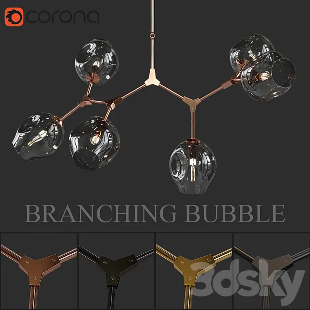 branching bubble 3D Model
