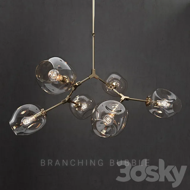 Branching bubble 6 lamps 2 Free Download