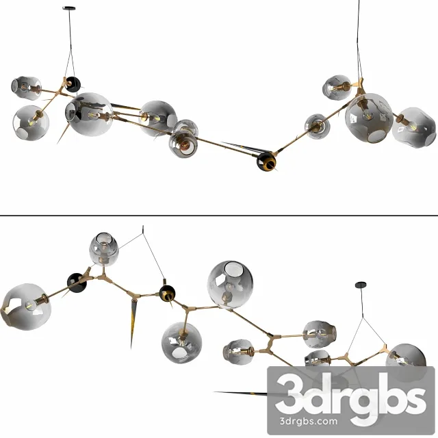 Branching Burst BU 1002 3D Model Download