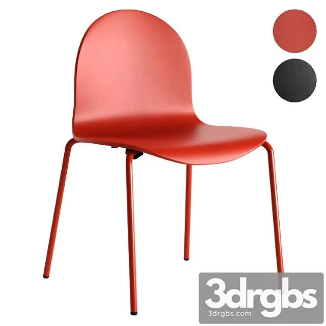 Brantsa Norma Dining Chair Wooden 3D Model Free